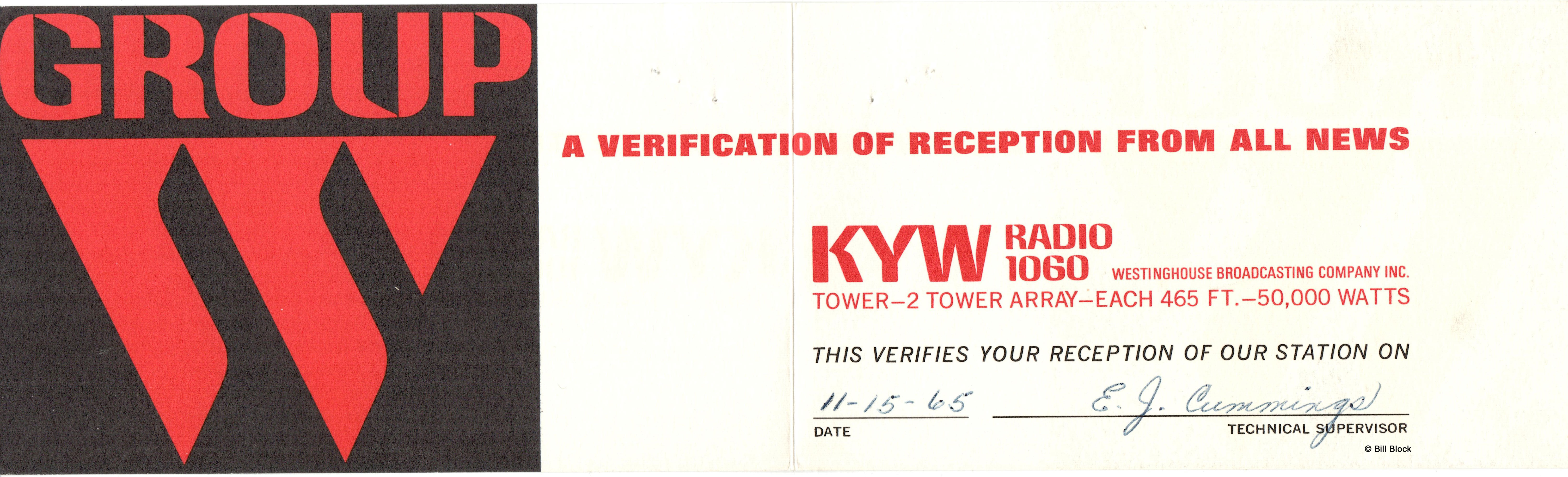 KYW Radio Philadelphia, Pennsylvania