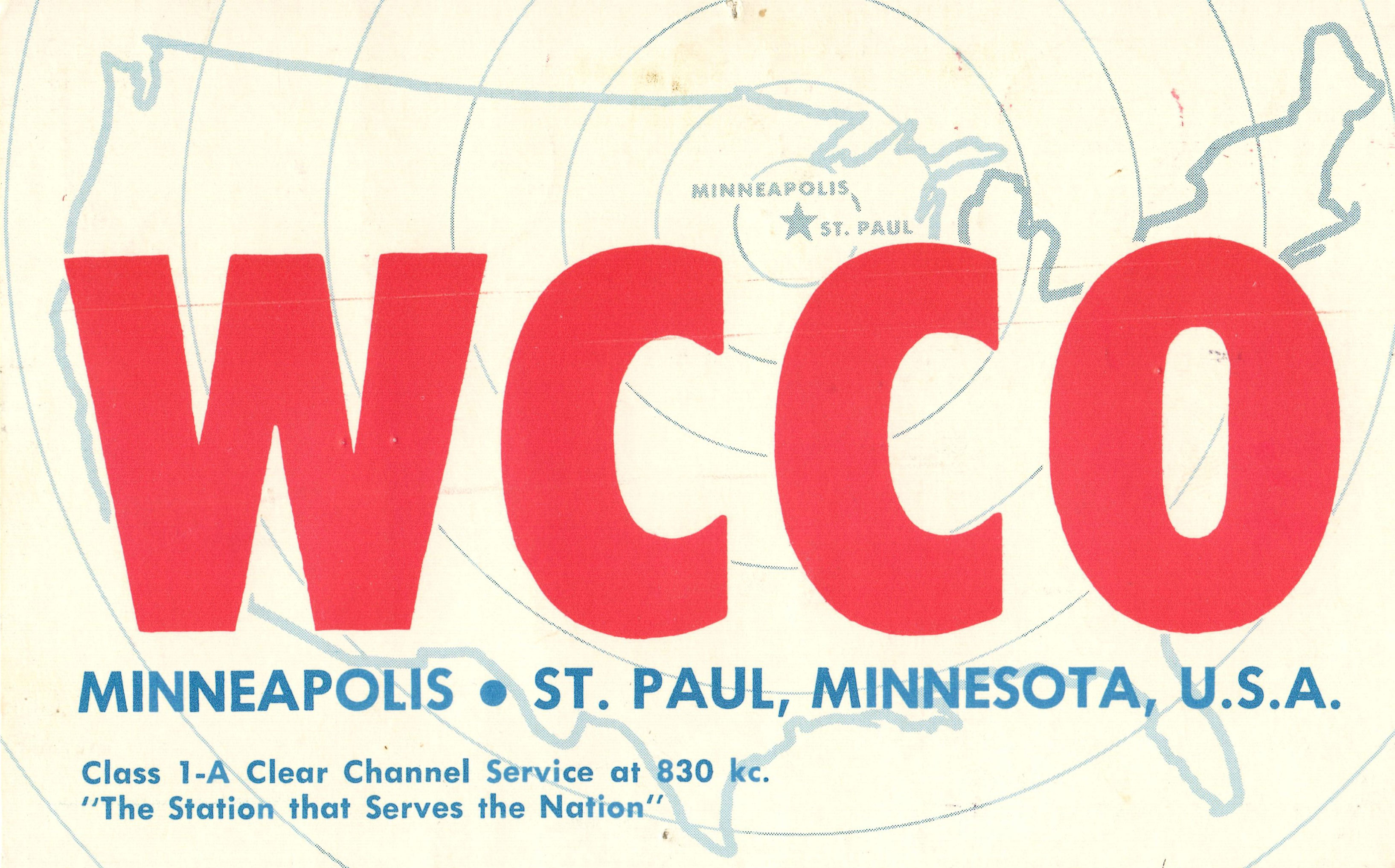 WCCO Radio 830 Minneapolis, Minnesota