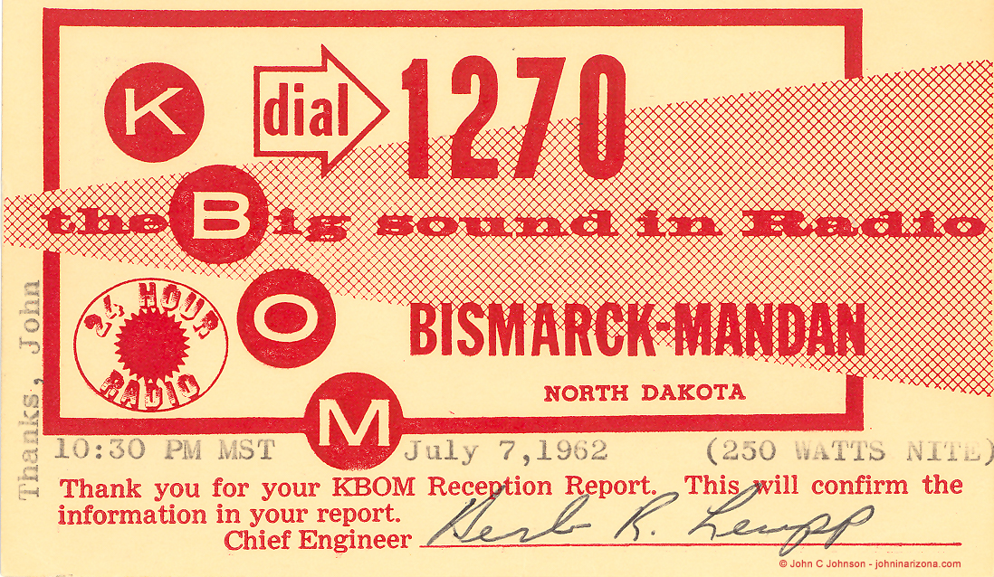 KBOM Radio 1270 Bismarck, North Dakota