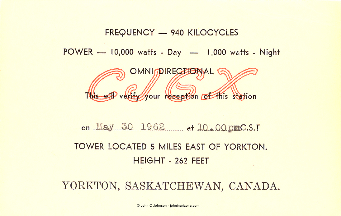 CJGX Radio 940 Yorkton, Saskatchewan, Canada