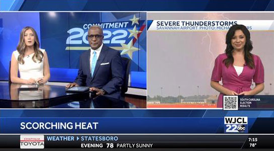 WJCL TV Channel 22 Savannah, Georgia